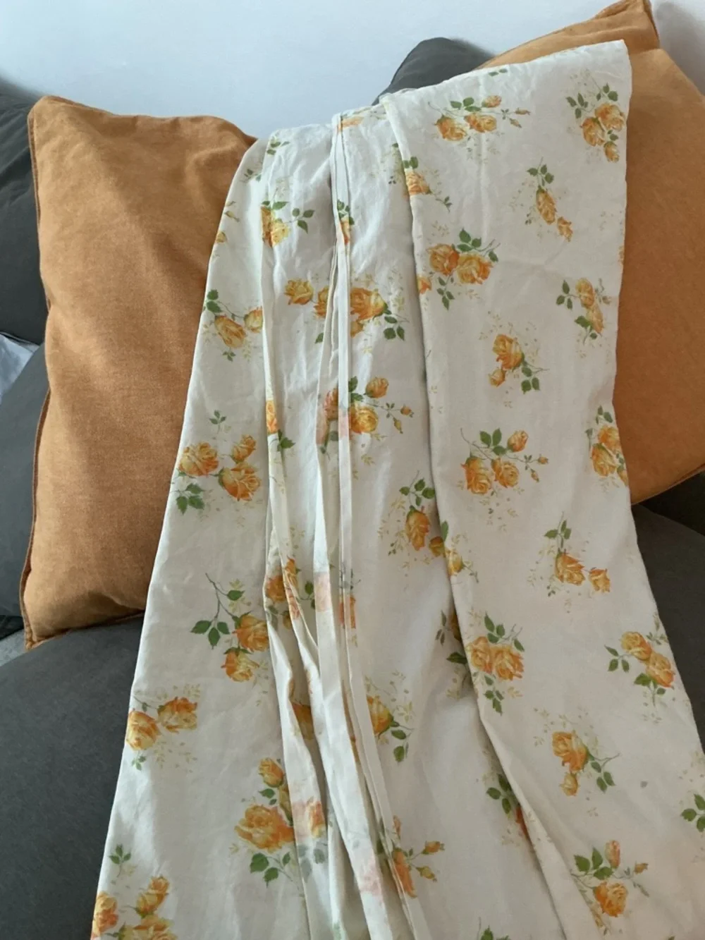 Vintage Dan River Percale Flat Bedsheet